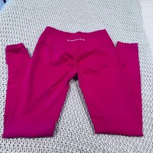 Alphalete hot Pink Leggings